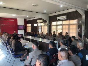 สภ.ขามทะเลสอ ประชุมการขับเคลื่อนการประเมินคุณธรรมและความโปร่งใสในการดำเนินงานของหน่วยงานภาครัฐ (Integrity & Transparency Assessment: ITA)ของ สถานีตำรวจประจำปีงบประมาณ พ.ศ.2568