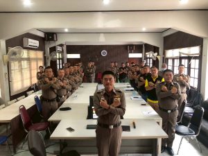 อบรมข้าราชการตำรวจฯ การต่อต้านการทุจริตและต่อต้านการรับสินบน